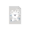 Picture of Smiling Polar bear _GroupedProduct_Rectangle_Portrait_Mini_ _GroupedProduct_Rectangle_Portrait_Unframed_Print_Only_