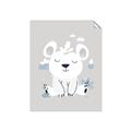 Picture of Smiling Polar bear _GroupedProduct_Rectangle_Portrait_Mini_ _GroupedProduct_Rectangle_Portrait_Unframed_Print_Only_