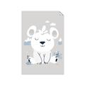 Picture of Smiling Polar bear _GroupedProduct_Rectangle_Portrait_Mini_ _GroupedProduct_Rectangle_Portrait_Unframed_Print_Only_