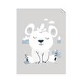 Picture of Smiling Polar bear _GroupedProduct_Rectangle_Portrait_Mini_ _GroupedProduct_Rectangle_Portrait_Unframed_Print_Only_