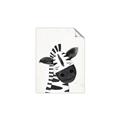 Picture of Smiling Zebra _GroupedProduct_Rectangle_Portrait_Mini_ _GroupedProduct_Rectangle_Portrait_Unframed_Print_Only_