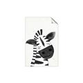 Picture of Smiling Zebra _GroupedProduct_Rectangle_Portrait_Mini_ _GroupedProduct_Rectangle_Portrait_Unframed_Print_Only_