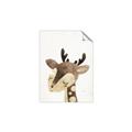 Picture of Blushing deer _GroupedProduct_Rectangle_Portrait_Mini_ _GroupedProduct_Rectangle_Portrait_Unframed_Print_Only_