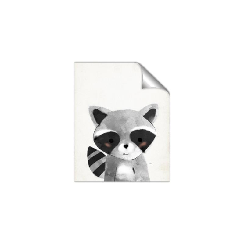 Picture of Curious Raccoon  _GroupedProduct_Rectangle_Portrait_Mini_ _GroupedProduct_Rectangle_Portrait_Unframed_Print_Only_