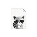 Picture of Curious Raccoon  _GroupedProduct_Rectangle_Portrait_Mini_ _GroupedProduct_Rectangle_Portrait_Unframed_Print_Only_