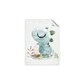 Picture of Sleepy Dino _GroupedProduct_Rectangle_Portrait_Mini_ _GroupedProduct_Rectangle_Portrait_Unframed_Print_Only_