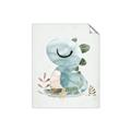 Picture of Sleepy Dino _GroupedProduct_Rectangle_Portrait_Mini_ _GroupedProduct_Rectangle_Portrait_Unframed_Print_Only_