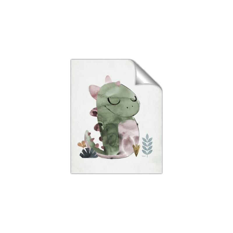 Picture of Smiley Dino _GroupedProduct_Rectangle_Portrait_Mini_ _GroupedProduct_Rectangle_Portrait_Unframed_Print_Only_