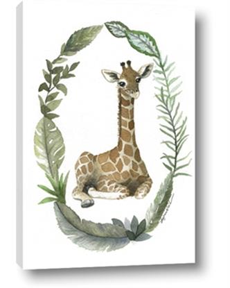 Picture of Palm Wreath Giraffe