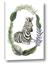 Picture of Palm Wreath Zebra