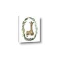 Picture of Palm Wreath Giraffe _GroupedProduct_Rectangle_Portrait_Mini_ _GroupedProduct_Rectangle_Portrait_Canvas_