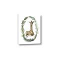 Picture of Palm Wreath Giraffe _GroupedProduct_Rectangle_Portrait_Mini_ _GroupedProduct_Rectangle_Portrait_Canvas_