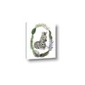Picture of Palm Wreath Zebra _GroupedProduct_Rectangle_Portrait_Mini_ _GroupedProduct_Rectangle_Portrait_Canvas_
