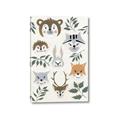 Picture of Safari Heads II (make bkg white) _GroupedProduct_Rectangle_Portrait_Mini_ _GroupedProduct_Rectangle_Portrait_Canvas_
