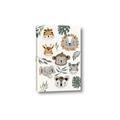 Picture of Safari Heads I (make bkg white) _GroupedProduct_Rectangle_Portrait_Mini_ _GroupedProduct_Rectangle_Portrait_Canvas_