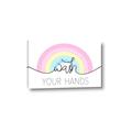 Picture of Wash your hands pastel  _GroupedProduct_Rectangle_Landscape_Mini_ _GroupedProduct_Rectangle_Landscape_Canvas_