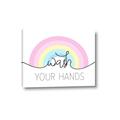 Picture of Wash your hands pastel  _GroupedProduct_Rectangle_Landscape_Mini_ _GroupedProduct_Rectangle_Landscape_Canvas_