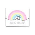 Picture of Wash your hands pastel  _GroupedProduct_Rectangle_Landscape_Mini_ _GroupedProduct_Rectangle_Landscape_Canvas_