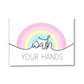 Picture of Wash your hands pastel  _GroupedProduct_Rectangle_Landscape_Mini_ _GroupedProduct_Rectangle_Landscape_Canvas_