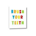 Picture of Brush your teeth multi Colour I _GroupedProduct_Rectangle_Portrait_Mini_ _GroupedProduct_Rectangle_Portrait_Canvas_
