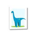 Picture of Blue  Brachiosaurus _GroupedProduct_Rectangle_Portrait_Mini_ _GroupedProduct_Rectangle_Portrait_Canvas_