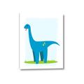 Picture of Blue  Brachiosaurus _GroupedProduct_Rectangle_Portrait_Mini_ _GroupedProduct_Rectangle_Portrait_Canvas_