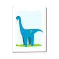 Picture of Blue  Brachiosaurus _GroupedProduct_Rectangle_Portrait_Mini_ _GroupedProduct_Rectangle_Portrait_Canvas_