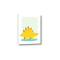 Picture of Yellow Stegosaurus _GroupedProduct_Rectangle_Portrait_Mini_ _GroupedProduct_Rectangle_Portrait_Canvas_