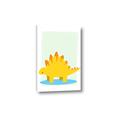 Picture of Yellow Stegosaurus _GroupedProduct_Rectangle_Portrait_Mini_ _GroupedProduct_Rectangle_Portrait_Canvas_