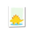 Picture of Yellow Stegosaurus _GroupedProduct_Rectangle_Portrait_Mini_ _GroupedProduct_Rectangle_Portrait_Canvas_