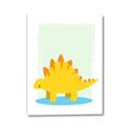 Picture of Yellow Stegosaurus _GroupedProduct_Rectangle_Portrait_Mini_ _GroupedProduct_Rectangle_Portrait_Canvas_
