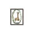 Picture of Palm Wreath Giraffe _GroupedProduct_Rectangle_Portrait_Mini_ _GroupedProduct_Rectangle_Portrait_Canvas_Framed_