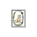 Picture of Palm Wreath Cub _GroupedProduct_Rectangle_Portrait_Mini_ _GroupedProduct_Rectangle_Portrait_Canvas_Framed_