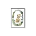 Picture of Palm Wreath Cub _GroupedProduct_Rectangle_Portrait_Mini_ _GroupedProduct_Rectangle_Portrait_Canvas_Framed_