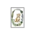 Picture of Palm Wreath Cub _GroupedProduct_Rectangle_Portrait_Mini_ _GroupedProduct_Rectangle_Portrait_Canvas_Framed_