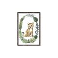 Picture of Palm Wreath Cub _GroupedProduct_Rectangle_Portrait_Mini_ _GroupedProduct_Rectangle_Portrait_Canvas_Framed_