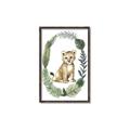 Picture of Palm Wreath Cub _GroupedProduct_Rectangle_Portrait_Mini_ _GroupedProduct_Rectangle_Portrait_Canvas_Framed_