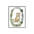 Picture of Palm Wreath Cub _GroupedProduct_Rectangle_Portrait_Mini_ _GroupedProduct_Rectangle_Portrait_Canvas_Framed_
