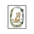 Picture of Palm Wreath Cub _GroupedProduct_Rectangle_Portrait_Mini_ _GroupedProduct_Rectangle_Portrait_Canvas_Framed_