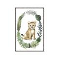 Picture of Palm Wreath Cub _GroupedProduct_Rectangle_Portrait_Mini_ _GroupedProduct_Rectangle_Portrait_Canvas_Framed_