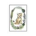 Picture of Palm Wreath Cub _GroupedProduct_Rectangle_Portrait_Mini_ _GroupedProduct_Rectangle_Portrait_Canvas_Framed_