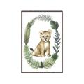 Picture of Palm Wreath Cub _GroupedProduct_Rectangle_Portrait_Mini_ _GroupedProduct_Rectangle_Portrait_Canvas_Framed_