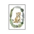 Picture of Palm Wreath Cub _GroupedProduct_Rectangle_Portrait_Mini_ _GroupedProduct_Rectangle_Portrait_Canvas_Framed_