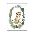 Picture of Palm Wreath Cub _GroupedProduct_Rectangle_Portrait_Mini_ _GroupedProduct_Rectangle_Portrait_Canvas_Framed_