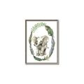 Picture of Elephant Palm Wreath _GroupedProduct_Rectangle_Portrait_Mini_ _GroupedProduct_Rectangle_Portrait_Canvas_Framed_