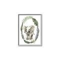 Picture of Elephant Palm Wreath _GroupedProduct_Rectangle_Portrait_Mini_ _GroupedProduct_Rectangle_Portrait_Canvas_Framed_