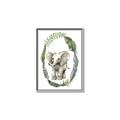 Picture of Elephant Palm Wreath _GroupedProduct_Rectangle_Portrait_Mini_ _GroupedProduct_Rectangle_Portrait_Canvas_Framed_