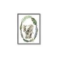 Picture of Elephant Palm Wreath _GroupedProduct_Rectangle_Portrait_Mini_ _GroupedProduct_Rectangle_Portrait_Canvas_Framed_