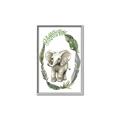 Picture of Elephant Palm Wreath _GroupedProduct_Rectangle_Portrait_Mini_ _GroupedProduct_Rectangle_Portrait_Canvas_Framed_
