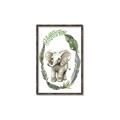 Picture of Elephant Palm Wreath _GroupedProduct_Rectangle_Portrait_Mini_ _GroupedProduct_Rectangle_Portrait_Canvas_Framed_